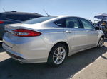 2018 Ford Fusion Se Hybrid Silver vin: 3FA6P0LUXJR281235