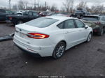 2019 Ford Fusion Hybrid Se White vin: 3FA6P0LUXKR110356