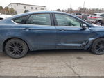 2019 Ford Fusion Hybrid Se Blue vin: 3FA6P0LUXKR125374