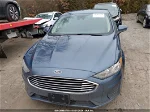 2019 Ford Fusion Hybrid Se Blue vin: 3FA6P0LUXKR125374