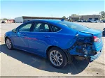 2019 Ford Fusion Hybrid Se Blue vin: 3FA6P0LUXKR135919