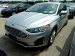 2019 Ford Fusion Hybrid Se Silver vin: 3FA6P0LUXKR157919