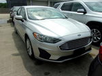 2019 Ford Fusion Hybrid Se Silver vin: 3FA6P0LUXKR157919