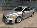 2019 Ford Fusion Hybrid Se Silver vin: 3FA6P0LUXKR157953