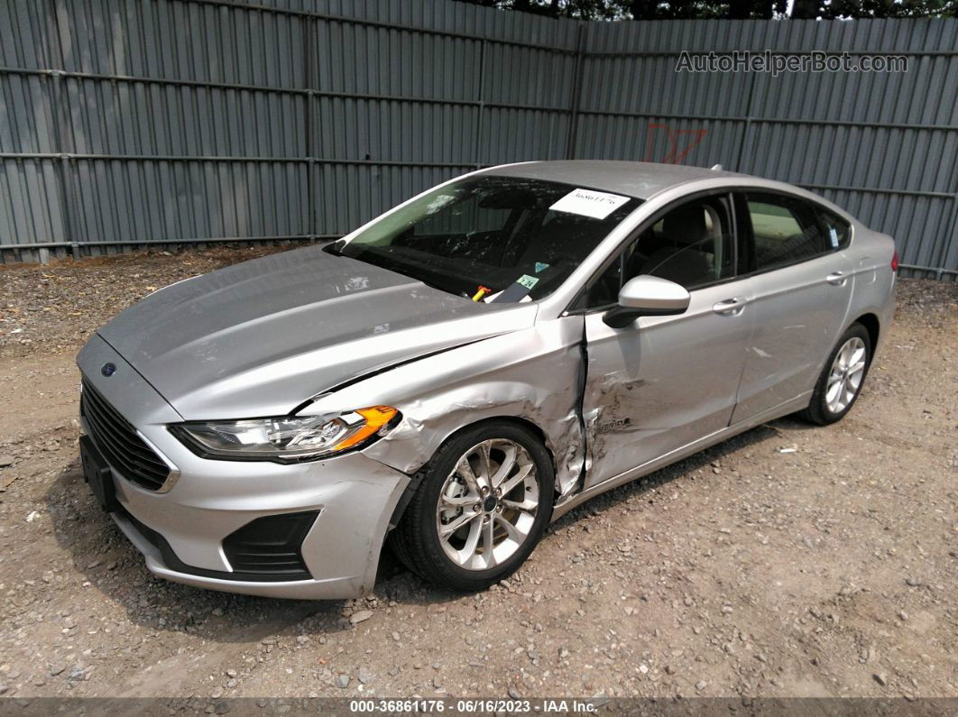 2019 Ford Fusion Hybrid Se Silver vin: 3FA6P0LUXKR157953