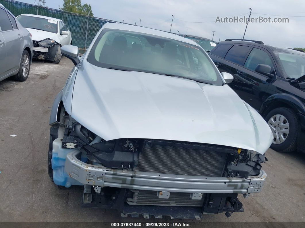 2019 Ford Fusion Hybrid Se Silver vin: 3FA6P0LUXKR165678