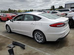 2019 Ford Fusion Se White vin: 3FA6P0LUXKR179368