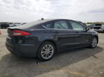 2019 Ford Fusion Se Черный vin: 3FA6P0LUXKR240606