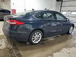 2020 Ford Fusion Se Blue vin: 3FA6P0LUXLR170428