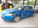 2020 Ford Fusion Hybrid Se Blue vin: 3FA6P0LUXLR251137