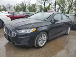 2020 Ford Fusion Se Black vin: 3FA6P0LUXLR267029