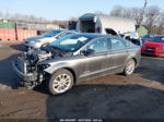 2019 Ford Fusion Hybrid Sel Gray vin: 3FA6P0MU2KR136853