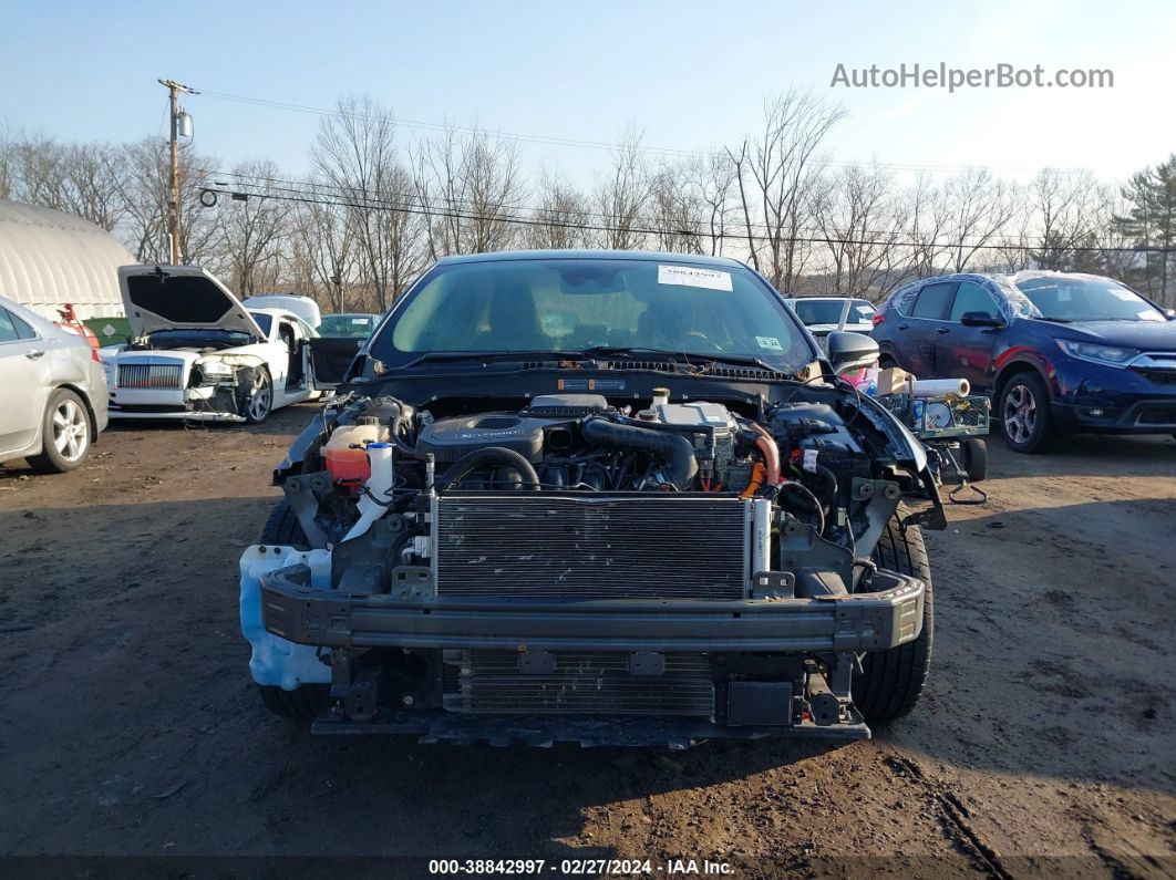 2019 Ford Fusion Hybrid Sel Gray vin: 3FA6P0MU2KR136853