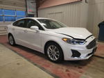 2020 Ford Fusion Sel White vin: 3FA6P0MU2LR106401