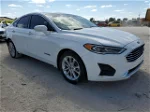 2019 Ford Fusion Sel White vin: 3FA6P0MU3KR189500