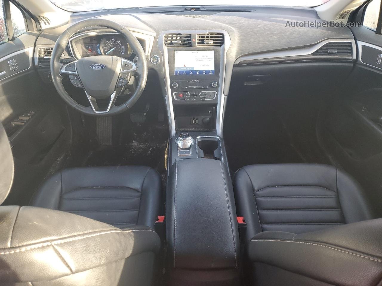 2019 Ford Fusion Sel Бордовый vin: 3FA6P0MU3KR262431