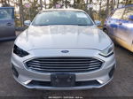 2019 Ford Fusion Hybrid Sel Silver vin: 3FA6P0MU5KR154439