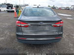 2019 Ford Fusion Hybrid Sel Gray vin: 3FA6P0MU5KR201792