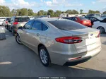 2019 Ford Fusion Hybrid Sel Beige vin: 3FA6P0MU6KR273276