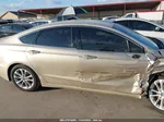 2019 Ford Fusion Hybrid Sel Beige vin: 3FA6P0MU6KR273276