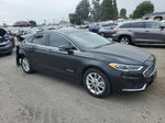 2019 Ford Fusion Sel Black vin: 3FA6P0MU7KR201065