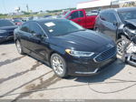 2019 Ford Fusion Hybrid Sel Black vin: 3FA6P0MU9KR138860