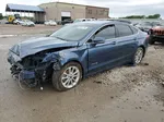 2019 Ford Fusion Sel Blue vin: 3FA6P0MU9KR155450