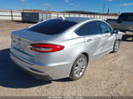 2019 Ford Fusion Hybrid Sel Silver vin: 3FA6P0MU9KR182986