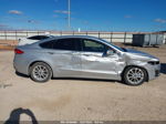 2019 Ford Fusion Hybrid Sel Silver vin: 3FA6P0MU9KR182986