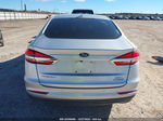 2019 Ford Fusion Hybrid Sel Silver vin: 3FA6P0MU9KR182986