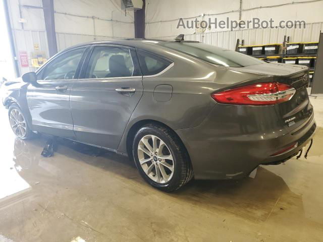 2020 Ford Fusion Sel Gray vin: 3FA6P0MU9LR105651