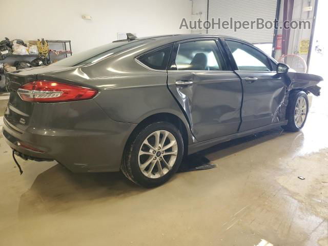 2020 Ford Fusion Sel Gray vin: 3FA6P0MU9LR105651