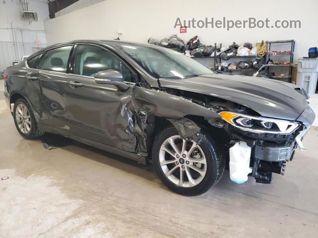 2020 Ford Fusion Sel Gray vin: 3FA6P0MU9LR105651