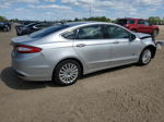 2014 Ford Fusion Se Phev Серебряный vin: 3FA6P0PU0ER326084