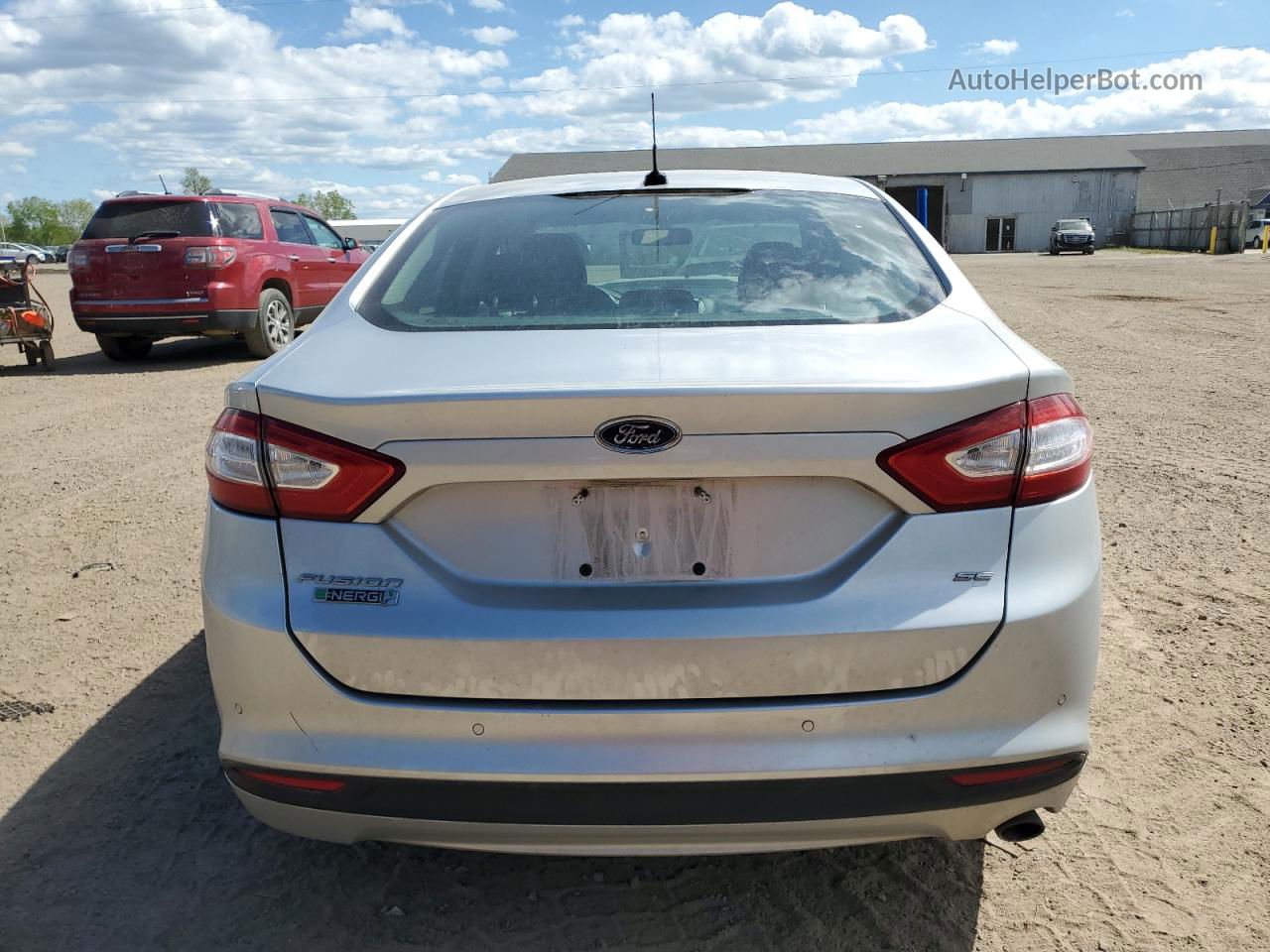 2014 Ford Fusion Se Phev Silver vin: 3FA6P0PU0ER326084