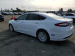 2016 Ford Fusion Se Phev Белый vin: 3FA6P0PU1GR305876