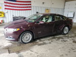 2013 Ford Fusion Se Phev Темно-бордовый vin: 3FA6P0PU2DR308278