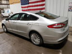 2014 Ford Fusion Se Phev Silver vin: 3FA6P0PU2ER235219