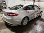 2014 Ford Fusion Se Phev Silver vin: 3FA6P0PU2ER235219