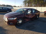 2015 Ford Fusion Se Phev Бордовый vin: 3FA6P0PU2FR210290