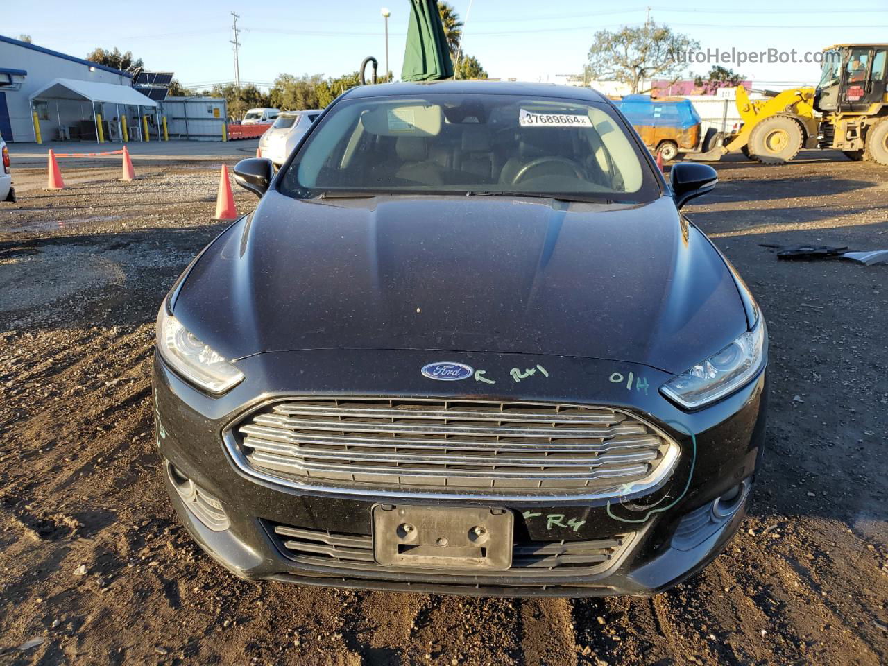 2016 Ford Fusion Se Phev Черный vin: 3FA6P0PU2GR272659