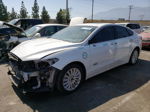 2016 Ford Fusion Se Phev White vin: 3FA6P0PU2GR384412