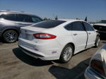 2016 Ford Fusion Se Phev White vin: 3FA6P0PU2GR384412