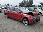 2018 Ford Fusion Se Phev Red vin: 3FA6P0PU4JR154474