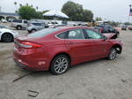 2018 Ford Fusion Se Phev Red vin: 3FA6P0PU4JR154474