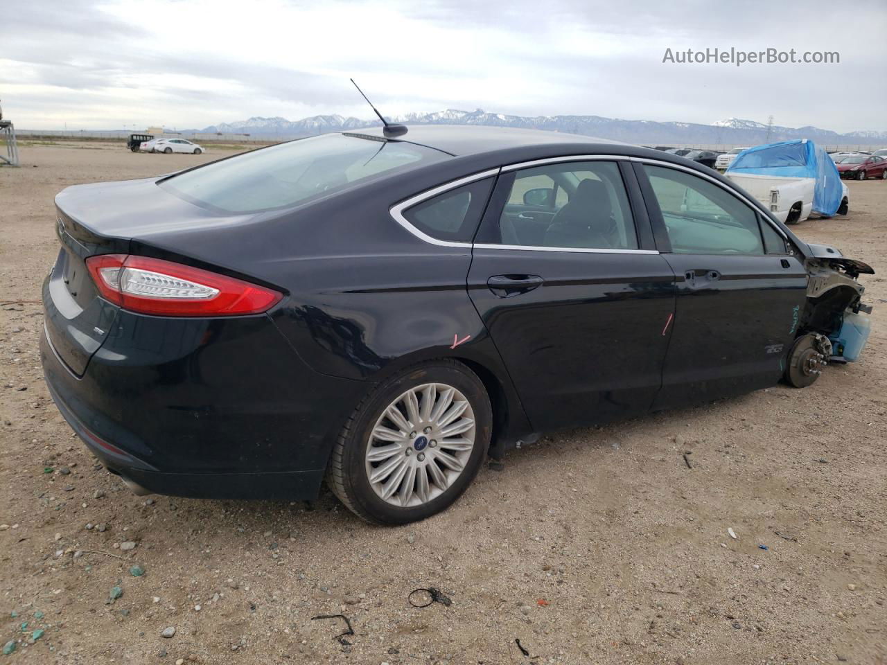 2016 Ford Fusion Se Phev Black vin: 3FA6P0PU5GR305718