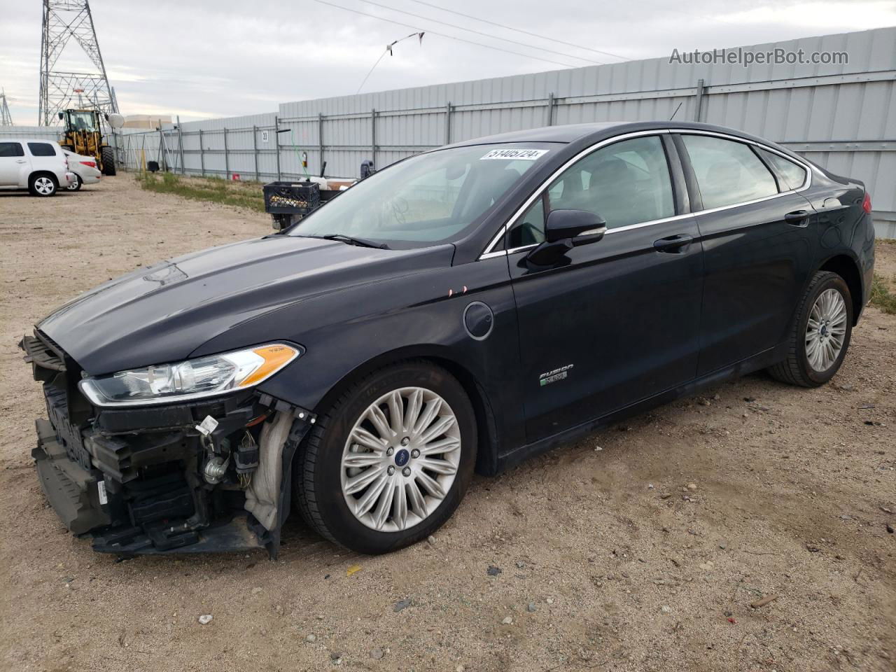 2016 Ford Fusion Se Phev Black vin: 3FA6P0PU5GR305718