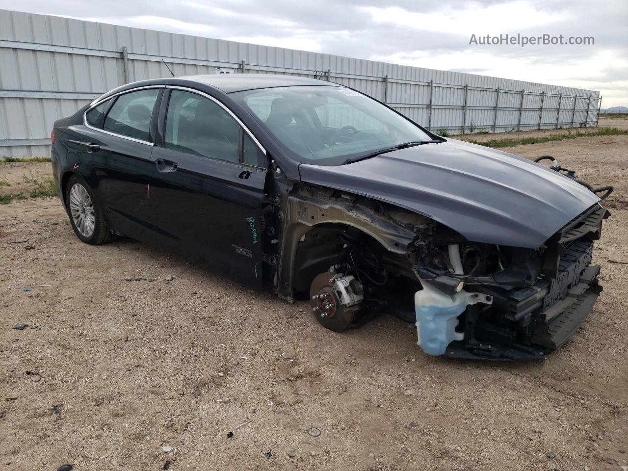 2016 Ford Fusion Se Phev Black vin: 3FA6P0PU5GR305718