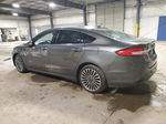 2017 Ford Fusion Se Phev Gray vin: 3FA6P0PU6HR261505