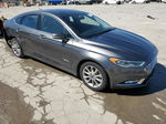 2017 Ford Fusion Se Phev Gray vin: 3FA6P0PU6HR275517